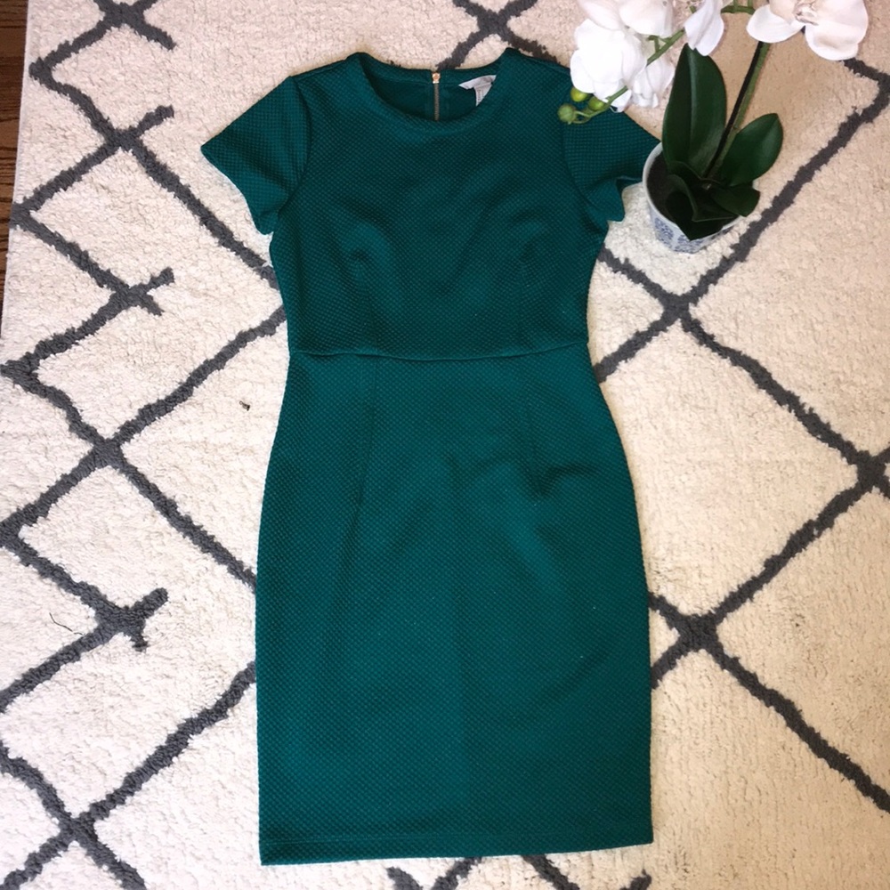H&M Emerald dress
